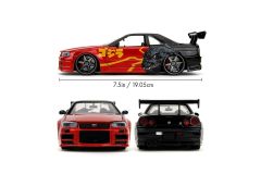 Jada Godzilla Nissan GTR Model Aracı 1:24