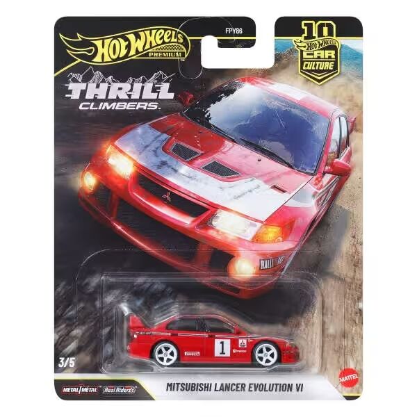 Hot Wheels Mitsubishi Lancer Evolution VI Car Culture  JKF19