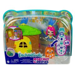Enchantimals Secret Besties Bebek ve Ev Oyun Seti GTM46-GTM49