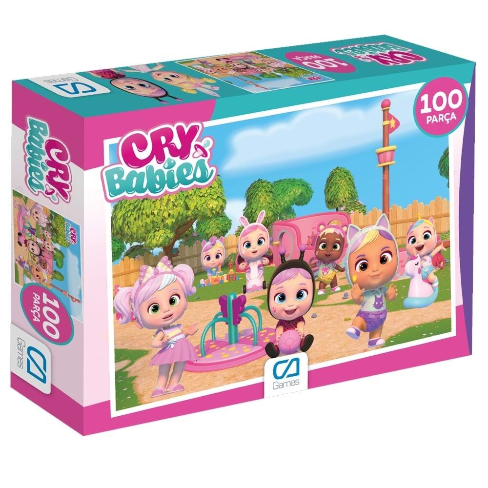 CA GAMES CRY BABİES  PUZZLE 100 PARÇA