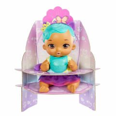 My Garden Baby Yavru Kedi Bebeğimin Bakım Zamanı  Mavi Saçlı Bebek HHL22