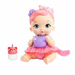 My Garden Baby Yavru Kedi Bebeğimin Bakım Zamanı Pembe Saçlı Bebek HHL21