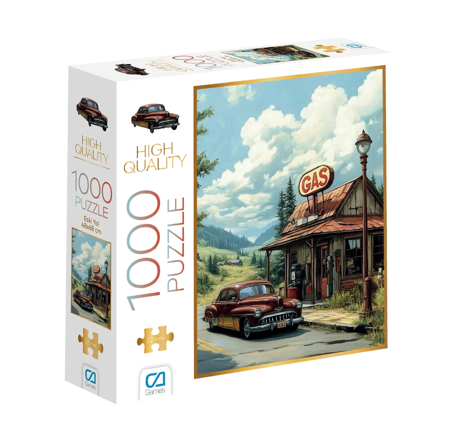 CA GAMES ESKİ YOL PUZZLE 1000 PARÇA