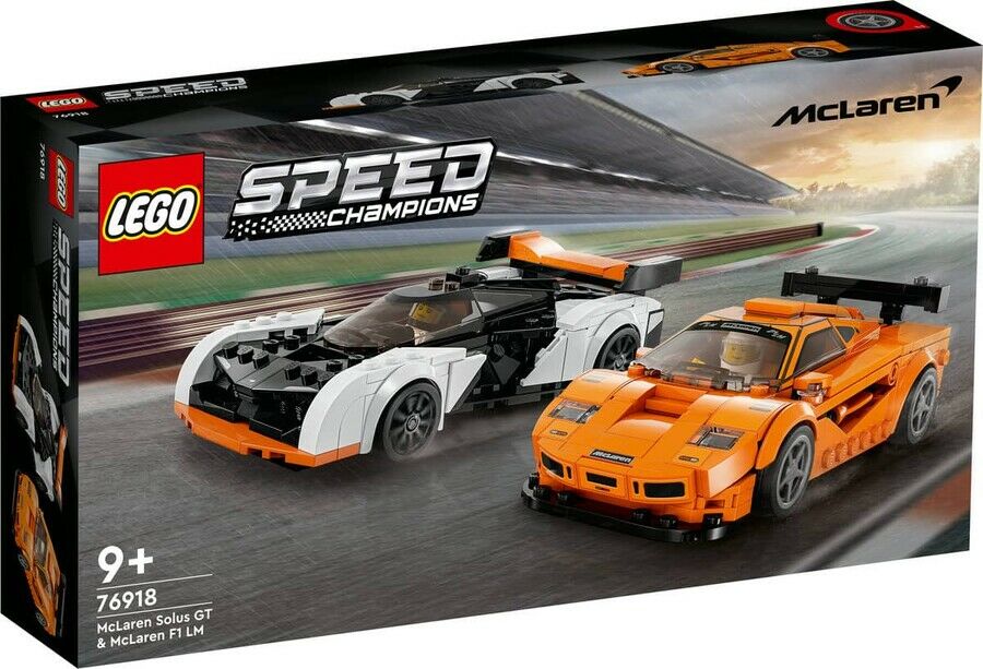 LEGO Speed Champions McLaren Solus GT ve McLaren F1 LM 76918