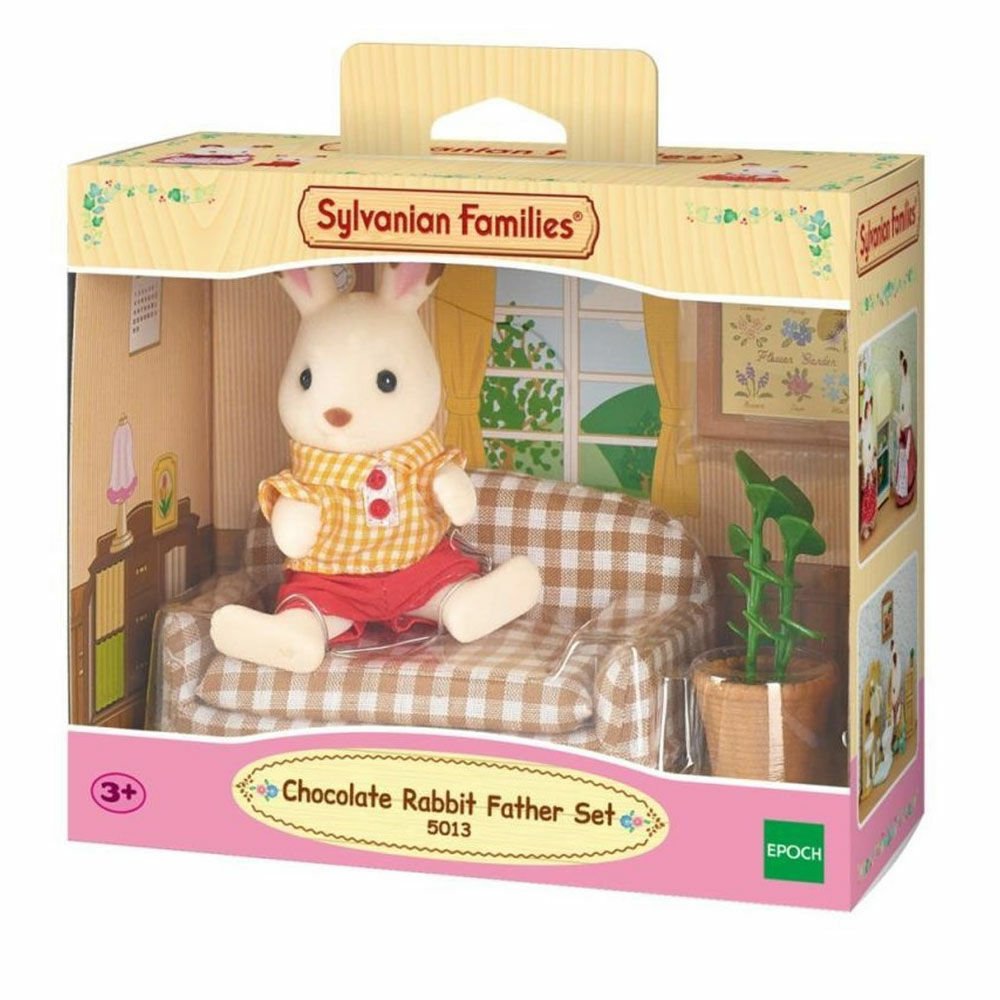 Sylvanian Families Çikolata Kulaklı Tavşan Baba Seti 5013