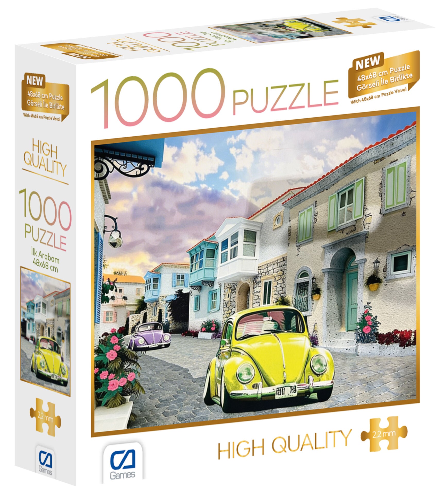 CA GAMES İLK ARABAM PUZZLE 1000 PARÇA