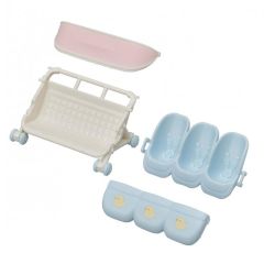 Sylvanian Families Üçüz Bebek Arabası 5533