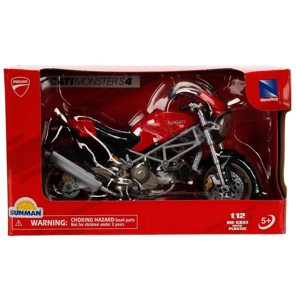 Sunman NEWRAY DUCATI BIKE SCALA 1:12 8 ASS 43713I