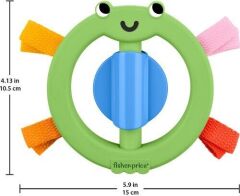 Fisher Price Ribbit 'N Ribbons Kurbağa Aktivite Halkası JKW55