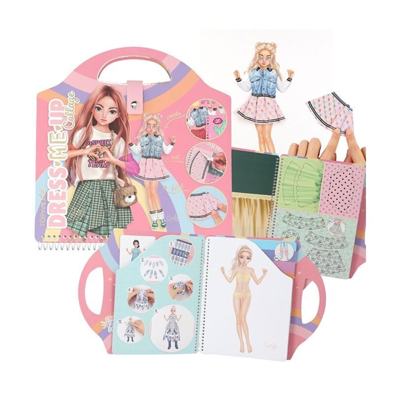Top Model Moda Tasarım Kolaj Kitabı 04133574