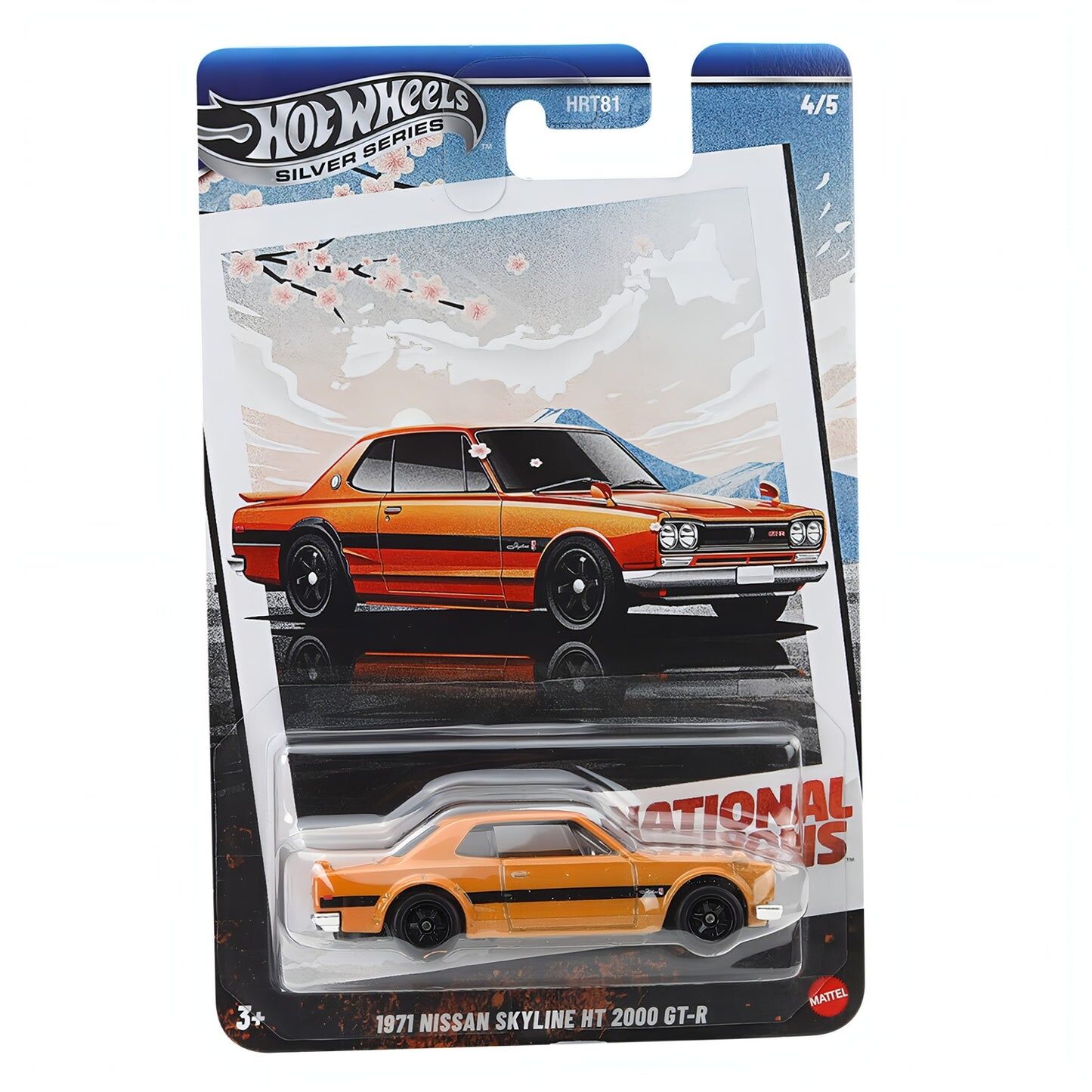 Hot Wheels Silver Series National Icons 1971 Nissan Skyline HT 2000 GT-R JBY89