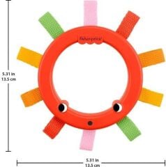 Fisher Price Gökkuşağı Kurdeleli Aktivite Halkası JKW56