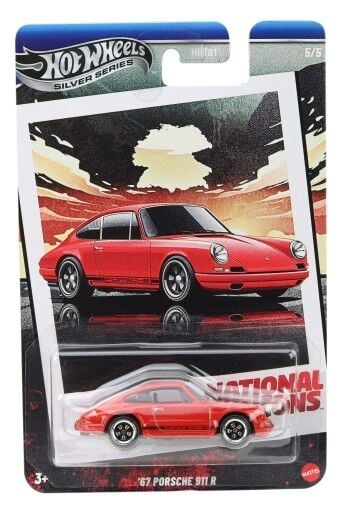 Hot Wheels Silver Series National Icons '67 Porsche 911 R JBY86