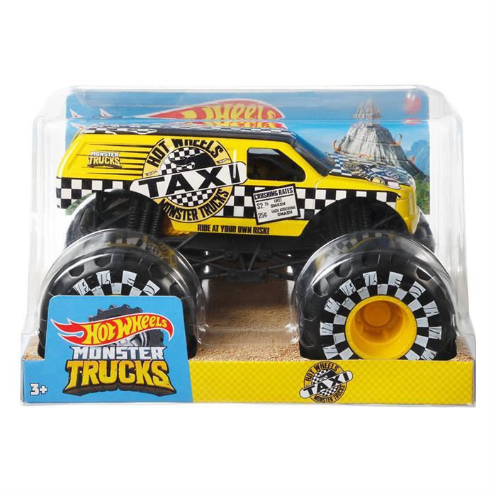 Hot Wheels Monster Trucks 1:24 Arabalar Taxi