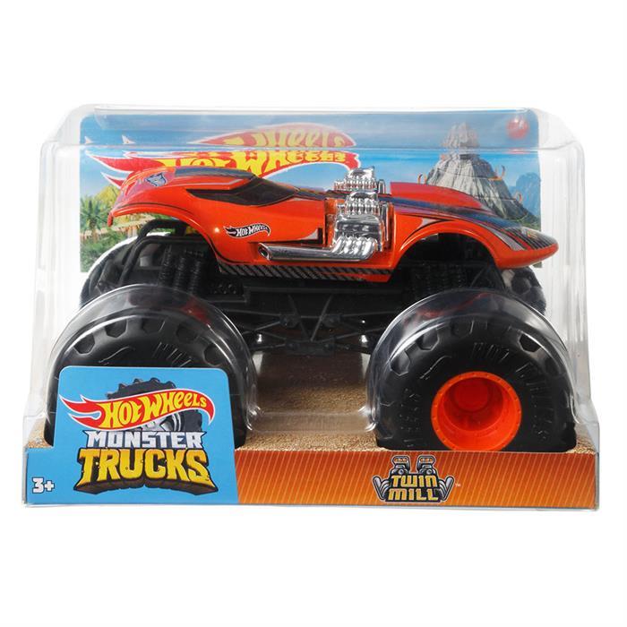 Hot Wheels Monster Trucks 1:24 Arabalar Twın Mıll