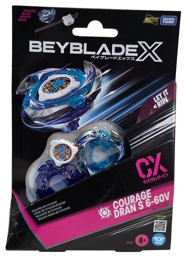 Beyblade 1’li Set CX C. Dran S 6-60V