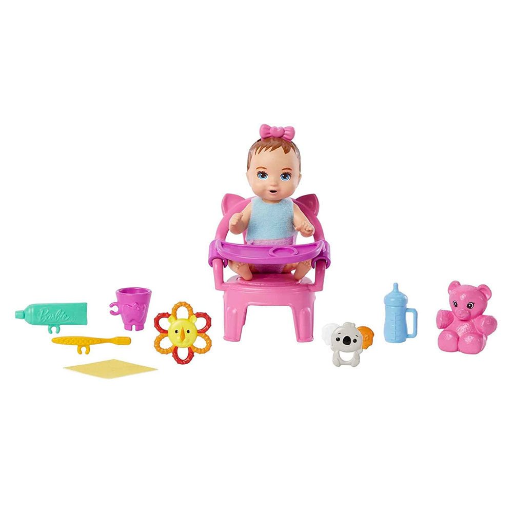 BARBİE BEBEK BAKICI ÖZELLİKLİ MİNİK BEBEK HJY29