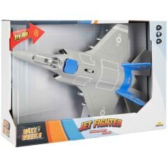 Sunman Oyuncak 1:16 Maxx Wheels Sesli ve Işıklı Jet Fighter