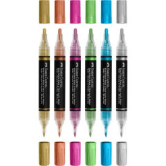 Faber Castell Be Shake Paint Markör Metalik 6'LI 285517