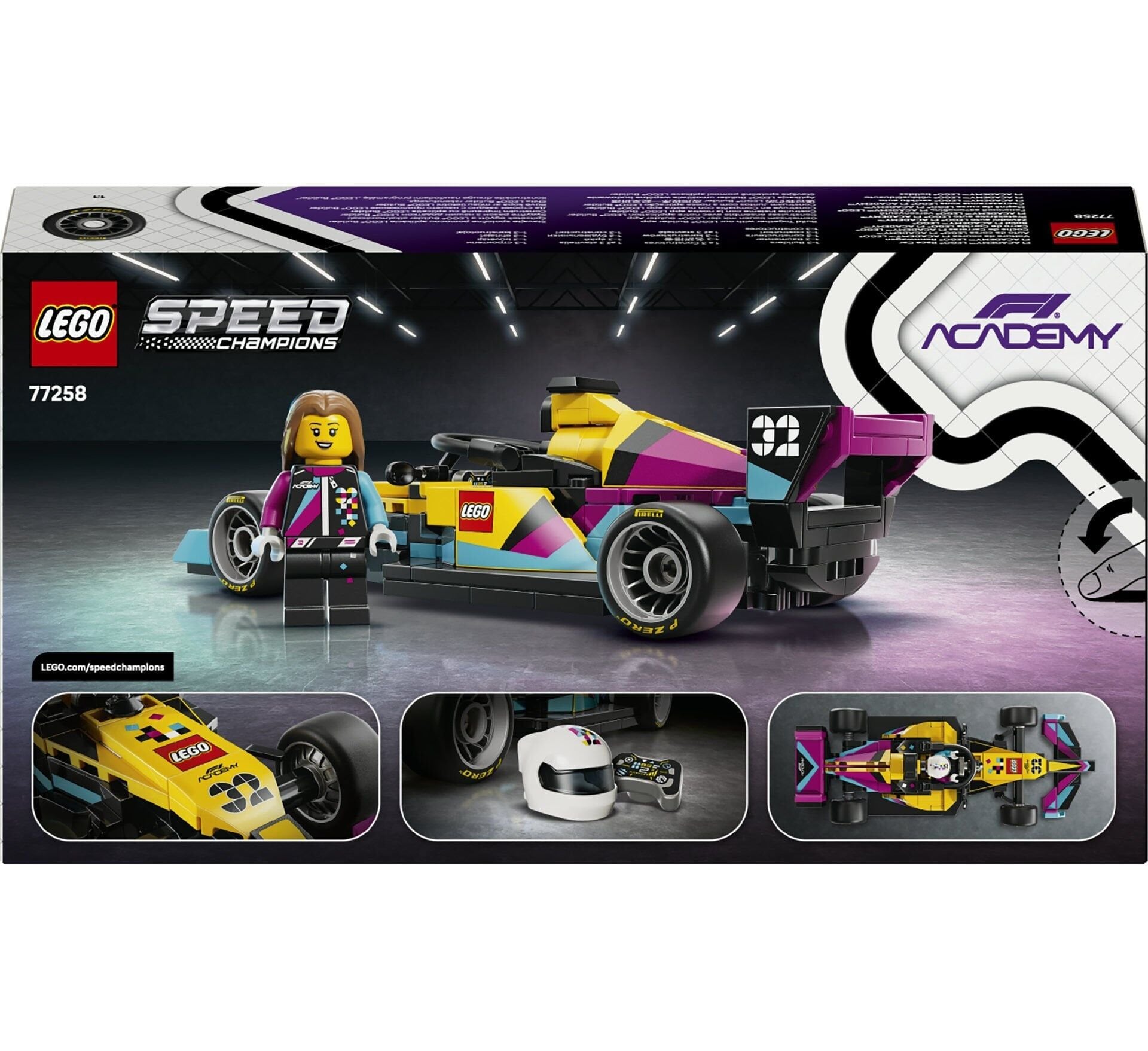 LEGO Speed Champions F1 ACADEMY Yarış Arabası 77258