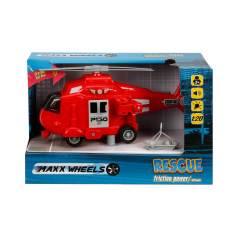 Maxx Wheels Sesli ve Işıklı Kurtarma Helikopteri