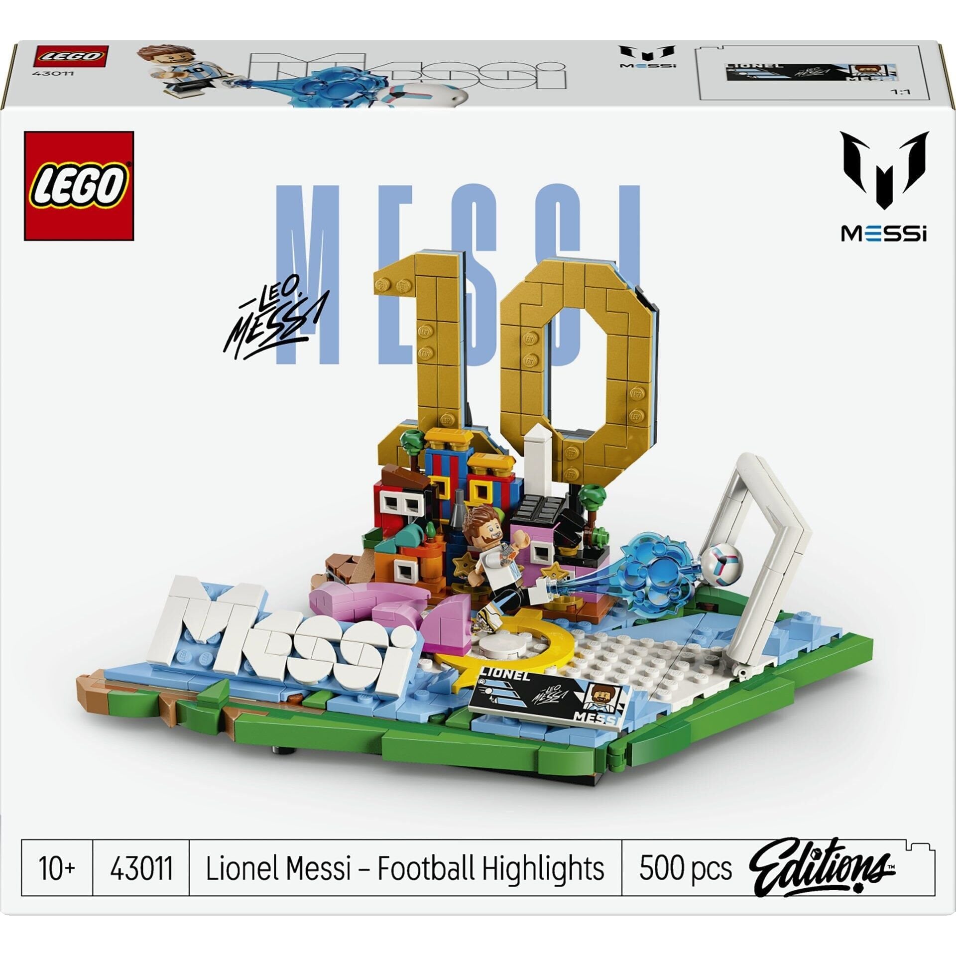 LEGO Editions Lionel Messi Unutulmaz Futbol Anları 43011