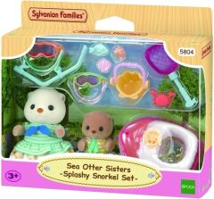 Sylvanian Families Su Samuru Kız Kardeşlerin Şnorkel Seti 5804