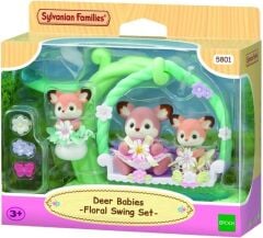 Sylvanian Families Geyik Bebeklerin Çiçekli Salıncak Seti 5801