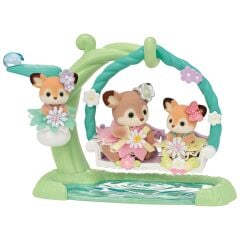 Sylvanian Families Geyik Bebeklerin Çiçekli Salıncak Seti 5801