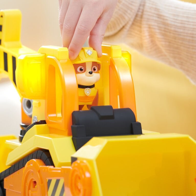 PAW Patrol Sesli ve Işıklı Rubble Crew Deluxe Buldozer 40 cm