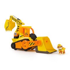 PAW Patrol Sesli ve Işıklı Rubble Crew Deluxe Buldozer 40 cm