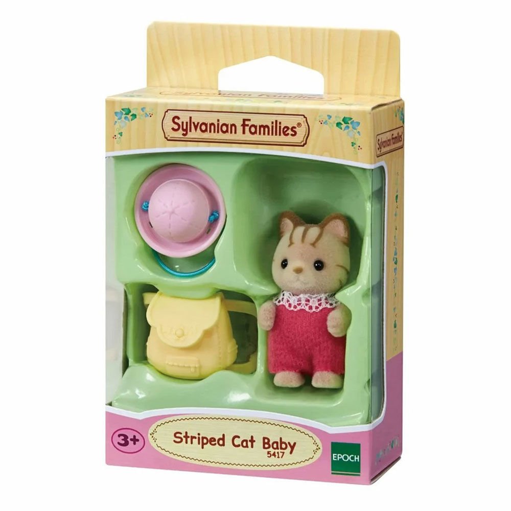 Sylvanian Çizgili Kedi Bebek 5417