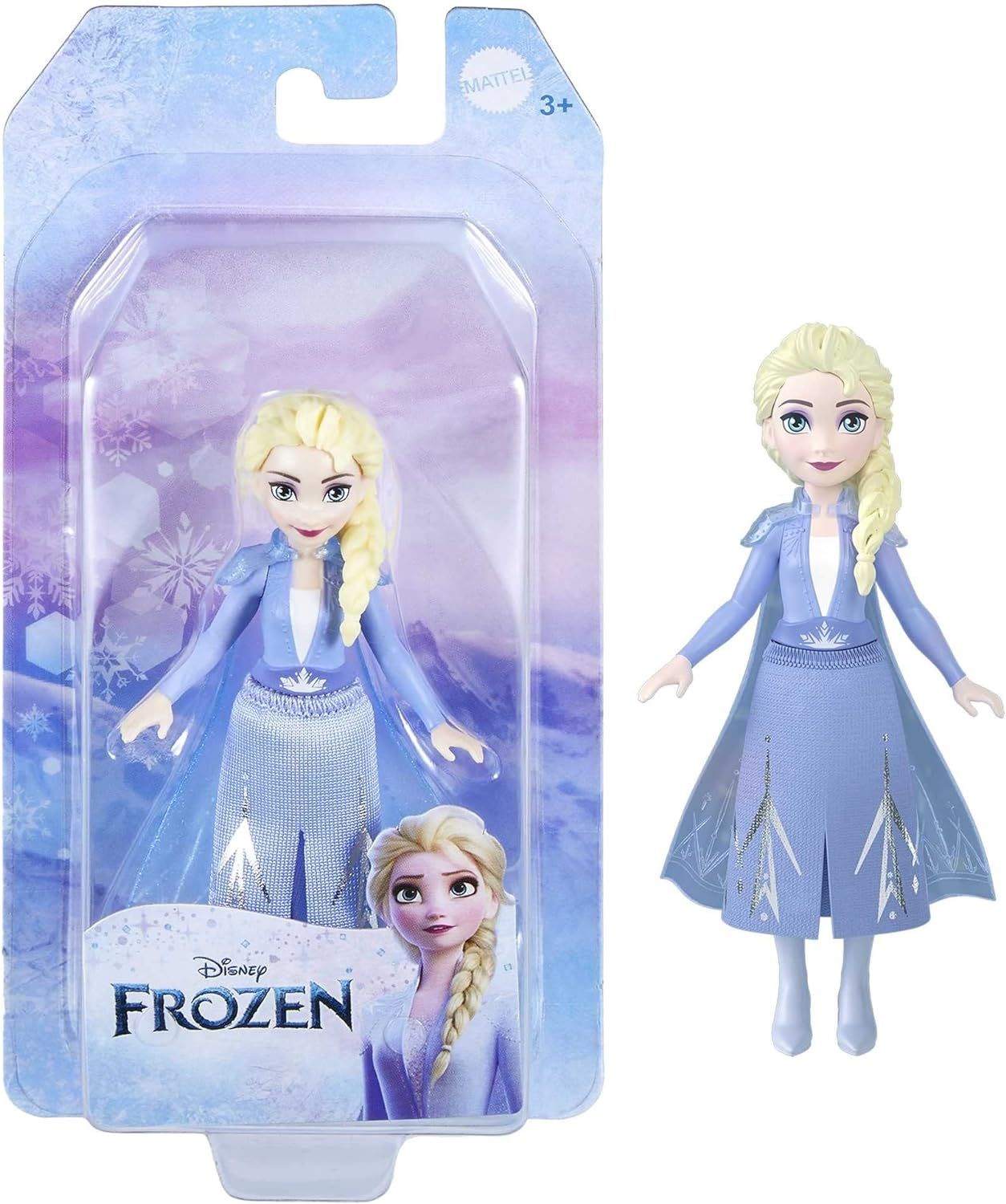 Disney Karlar Ülkesi Elsa ve Anna Mini Bebekler-Elsa HLW98