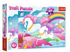 Trefl Puzzle Çocuk 160 Parça Galloping Unicorns