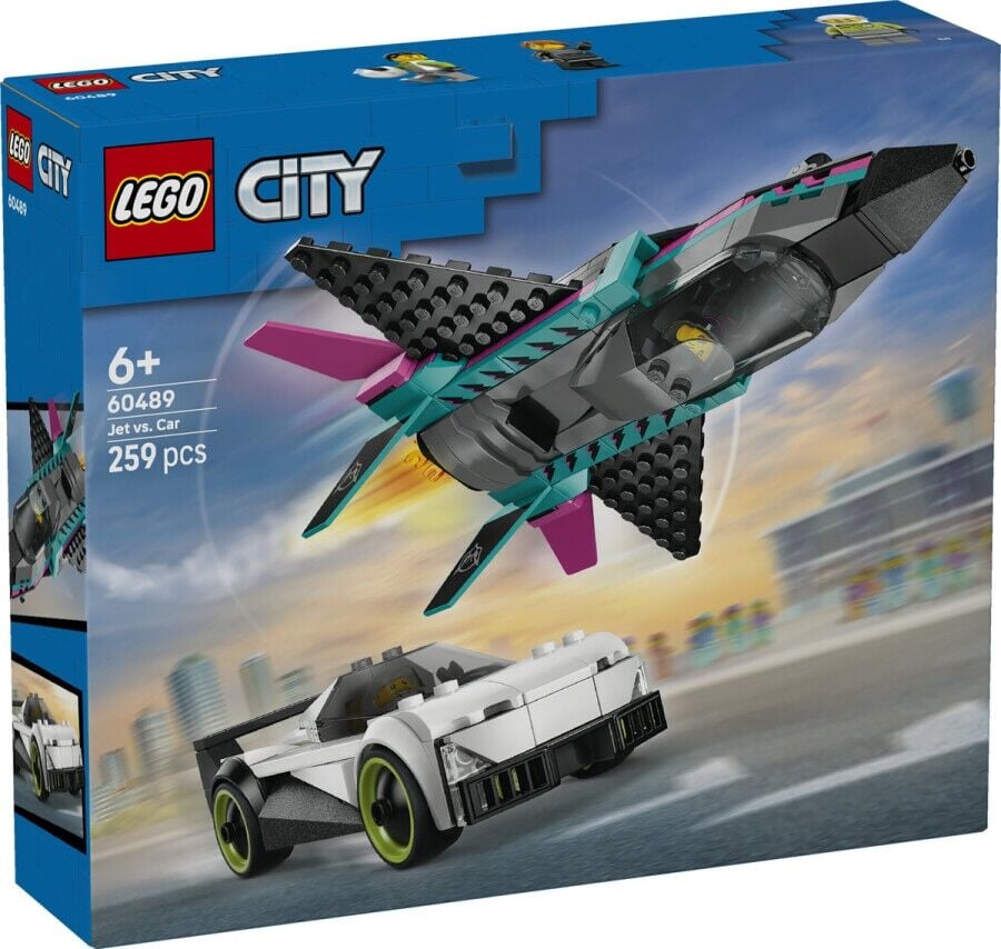 LEGO City Jet Arabaya Karşı 60489