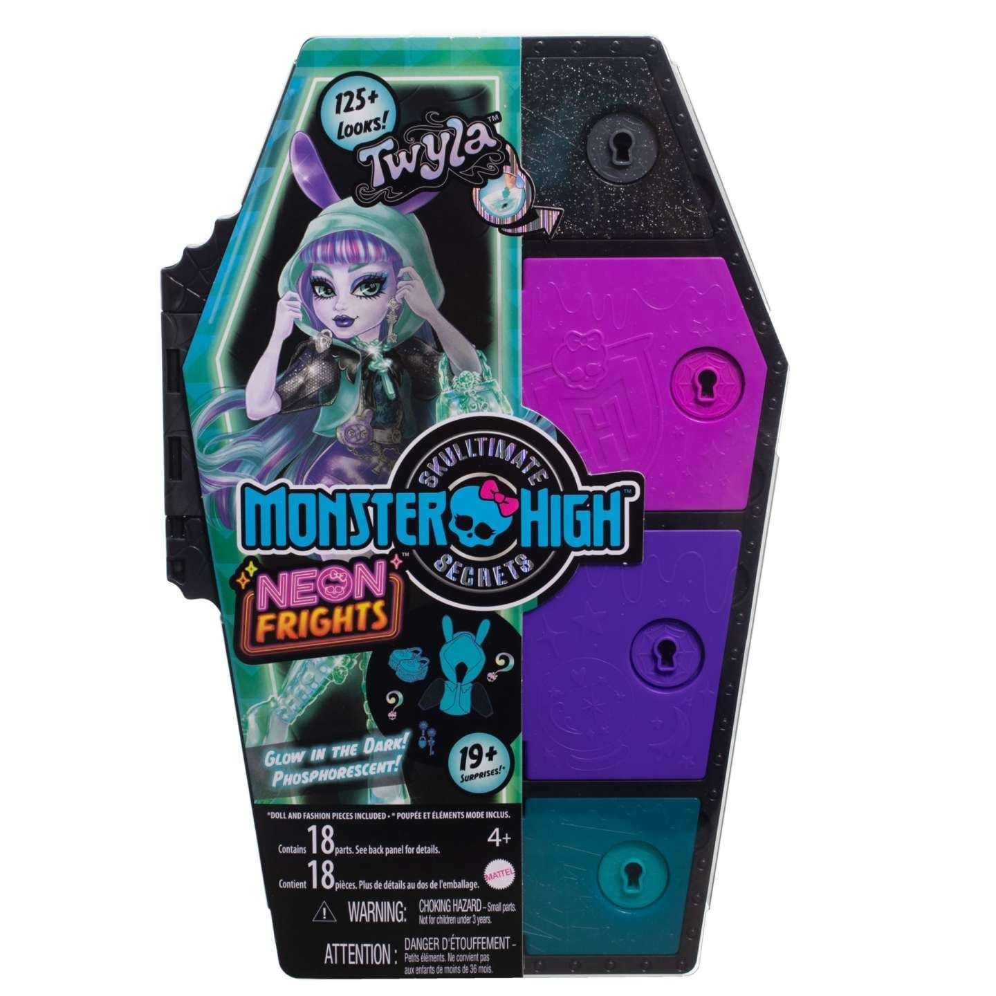 Monster High Neon Frights Bebek Twyla HNF82