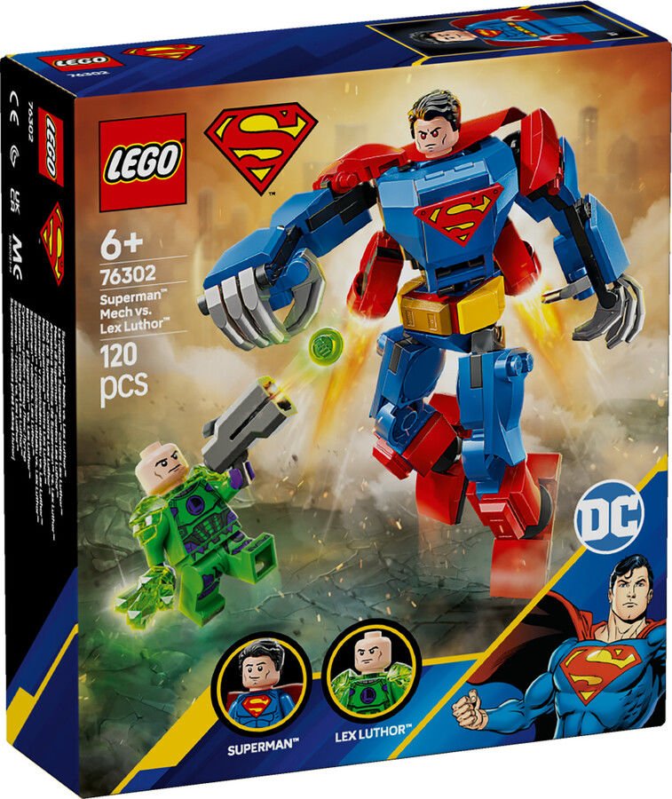 LEGO DC Superman Robotu Lex Luthor’a Karşı 76302