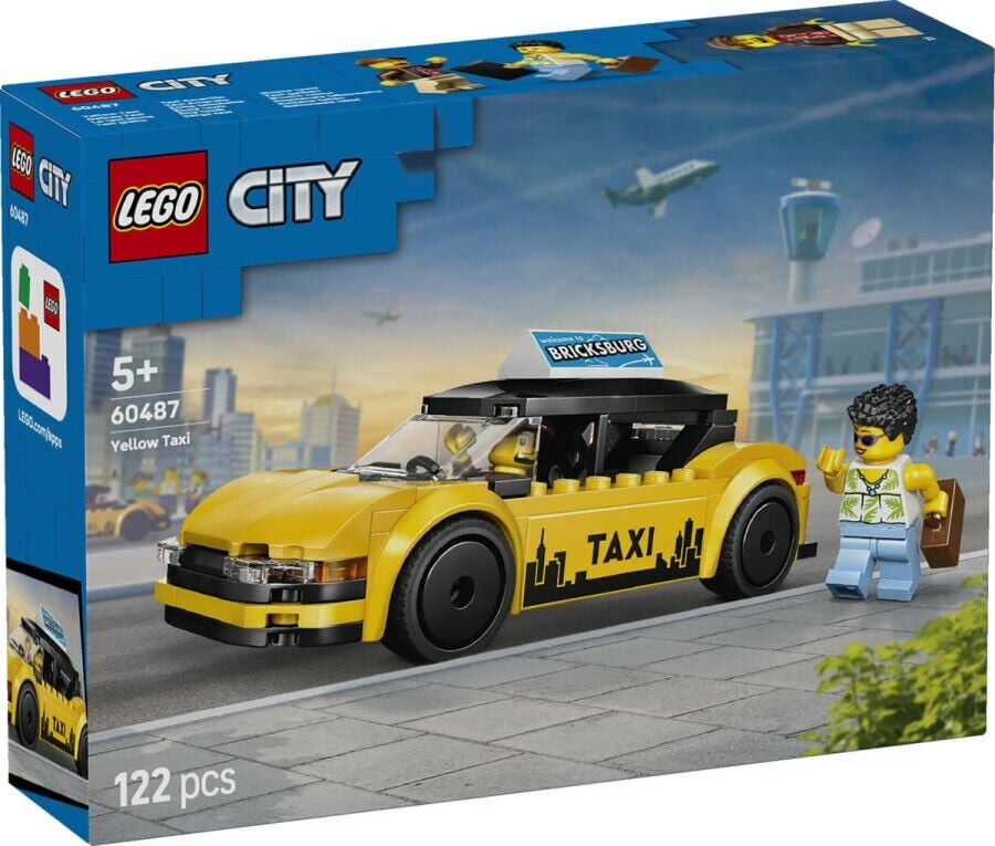 LEGO City Sarı Taksi 60487