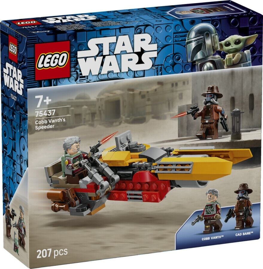 LEGO Star Wars The Mandalorian Cobb Vanth’ın Hız Motoru 75437