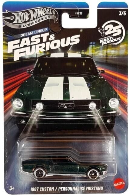 Hot Wheels Fast & Furious Dream Lıneup 1967 Custom Personnalıse Mustang JNK49