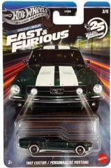 Hot Wheels Fast & Furious Dream Lıneup 1967 Custom Personnalıse Mustang JNK49
