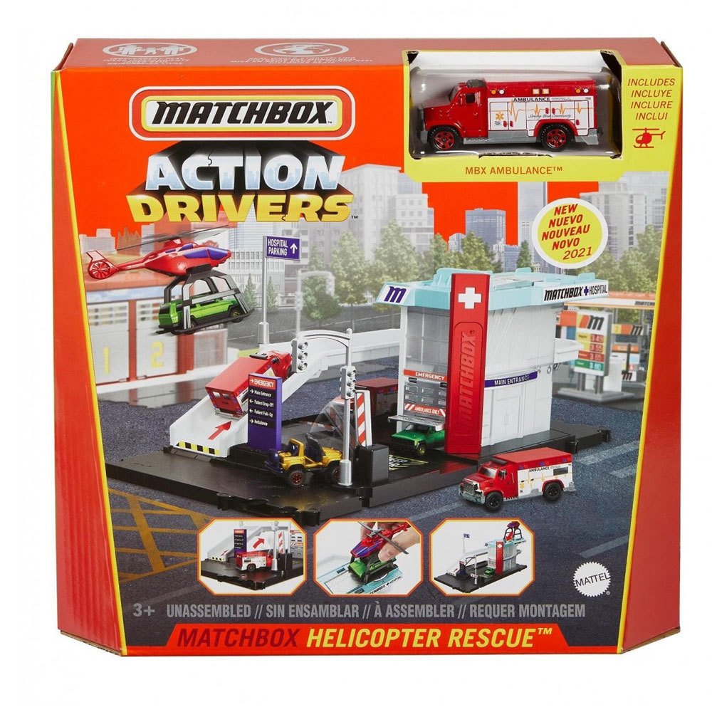 MATCHBOX AKSİYON SÜRÜCÜLERİ OYUN SETİ GVY82