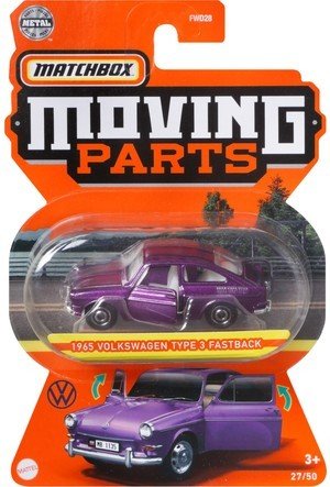Matchbox 1:64 Arabalar HFM67 1965 Volkswagen Type 3 Fastback