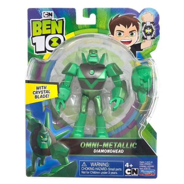 Ben10 Aksiyon Figürleri Metalik Tema Diamond Head