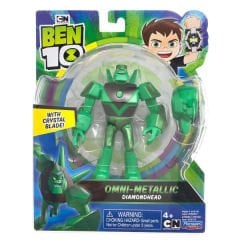 Ben10 Aksiyon Figürleri Metalik Tema Diamond Head