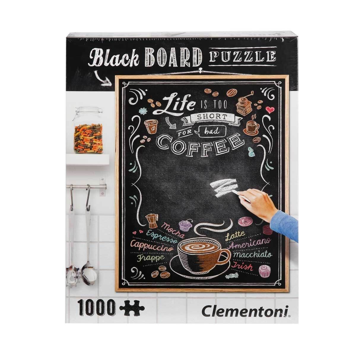 Clementoni Black Board Puzzle Coffee