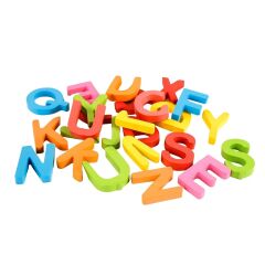 PLAY WOOD AHŞAP RENKLİ HARFLER 33 PARÇA