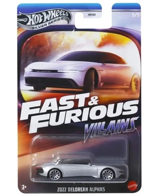 Hot Wheels Fast & Furious 2022 Delorean Alpha5 JBY38