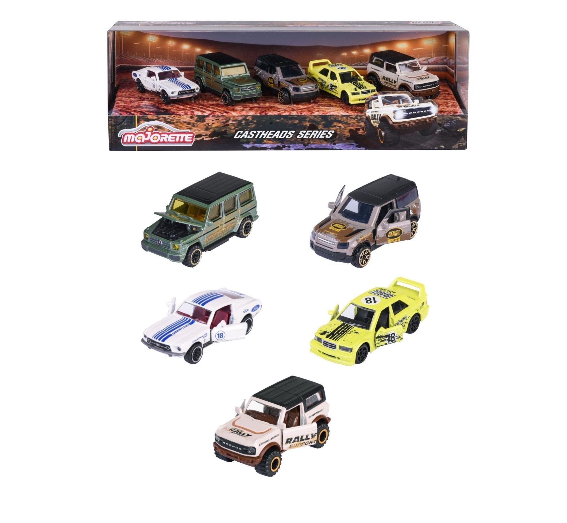 Majorette CastHeads Serisi 5'li 212054211