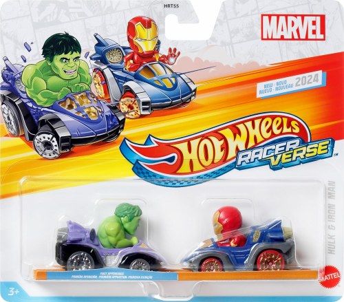 Hot Wheels Racerverse İkili Arabalar Hulk İron Man HRT89